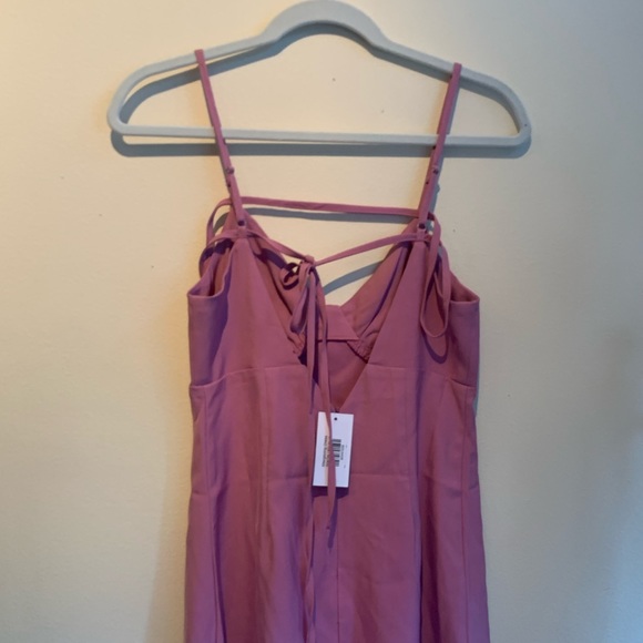 Le Lis Pink Strappy Mini Dress - Picture 7 of 8